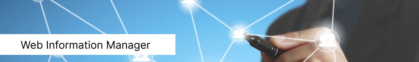 Web Information Manager Web Information Manager
