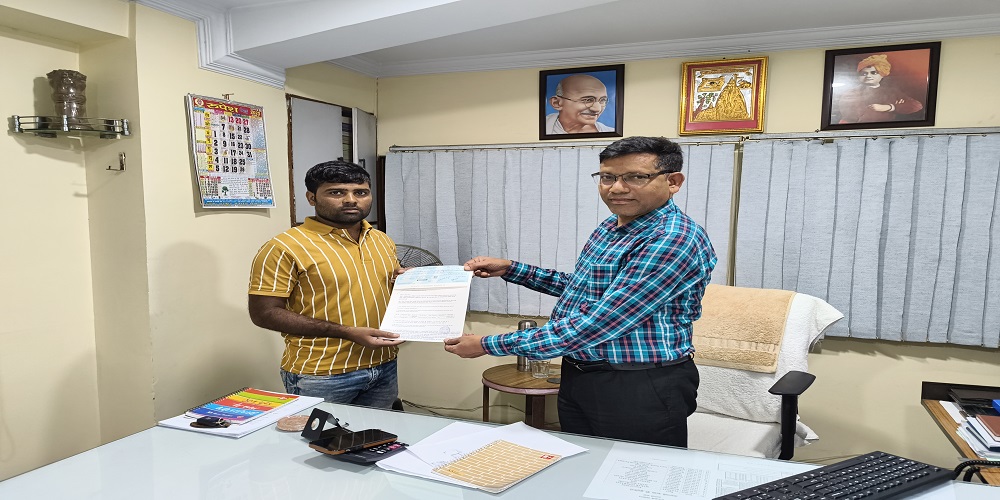 Varanasi Branch has paid a claim of Rs. 7,61,429.00 to M/s J J Plast alloy Pvt Ltd.