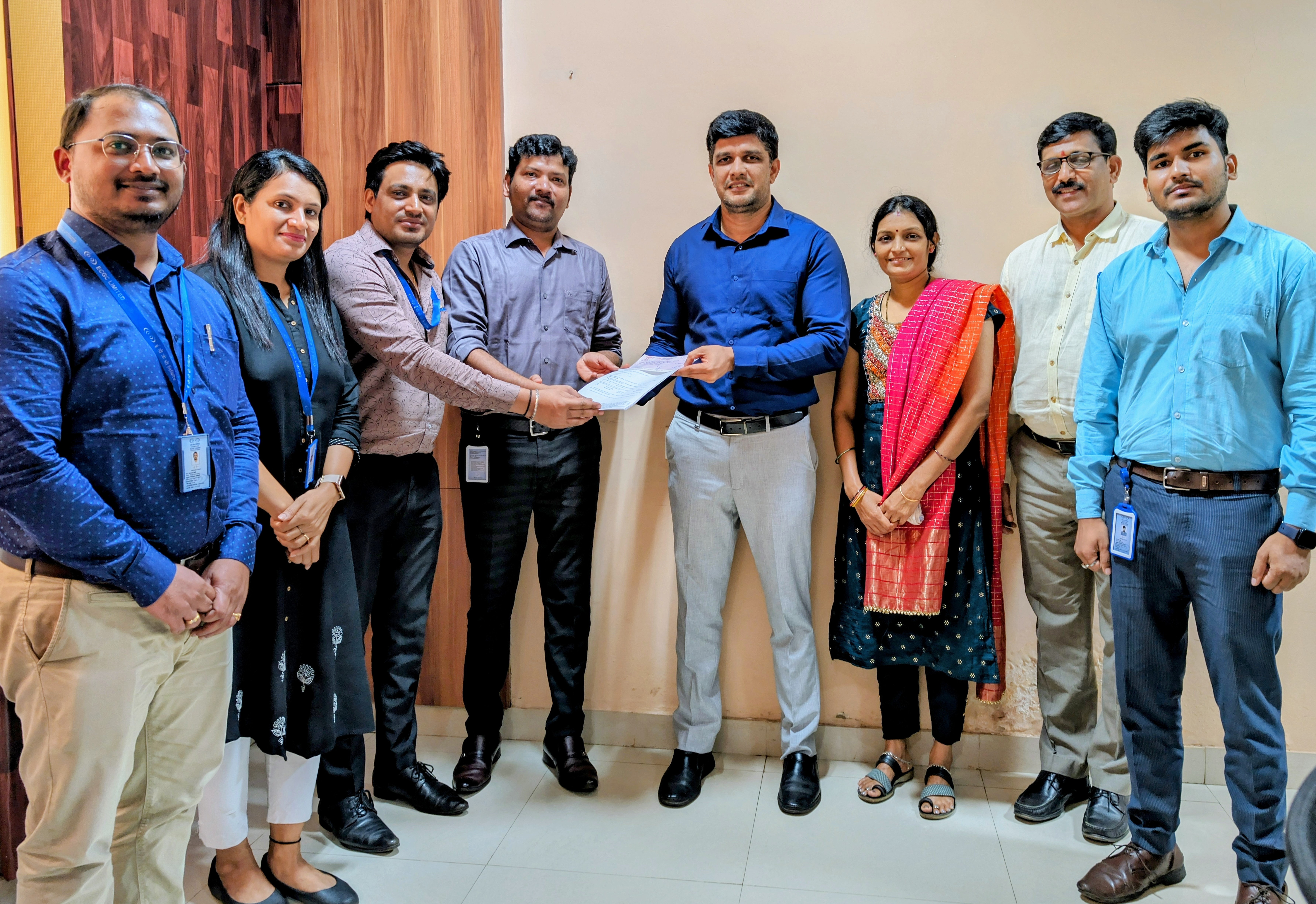 Mangalore Branch settled one Policy Claim with payment of Rs. 20,92,580/- to M/s Primacy Industries Private Limited, Mangalore on 20/03/2024.