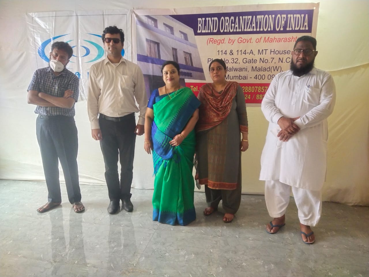 Image for ECGC Ltd donated ₹23,35,343 to a blind welfare organization under its CSR initiative.