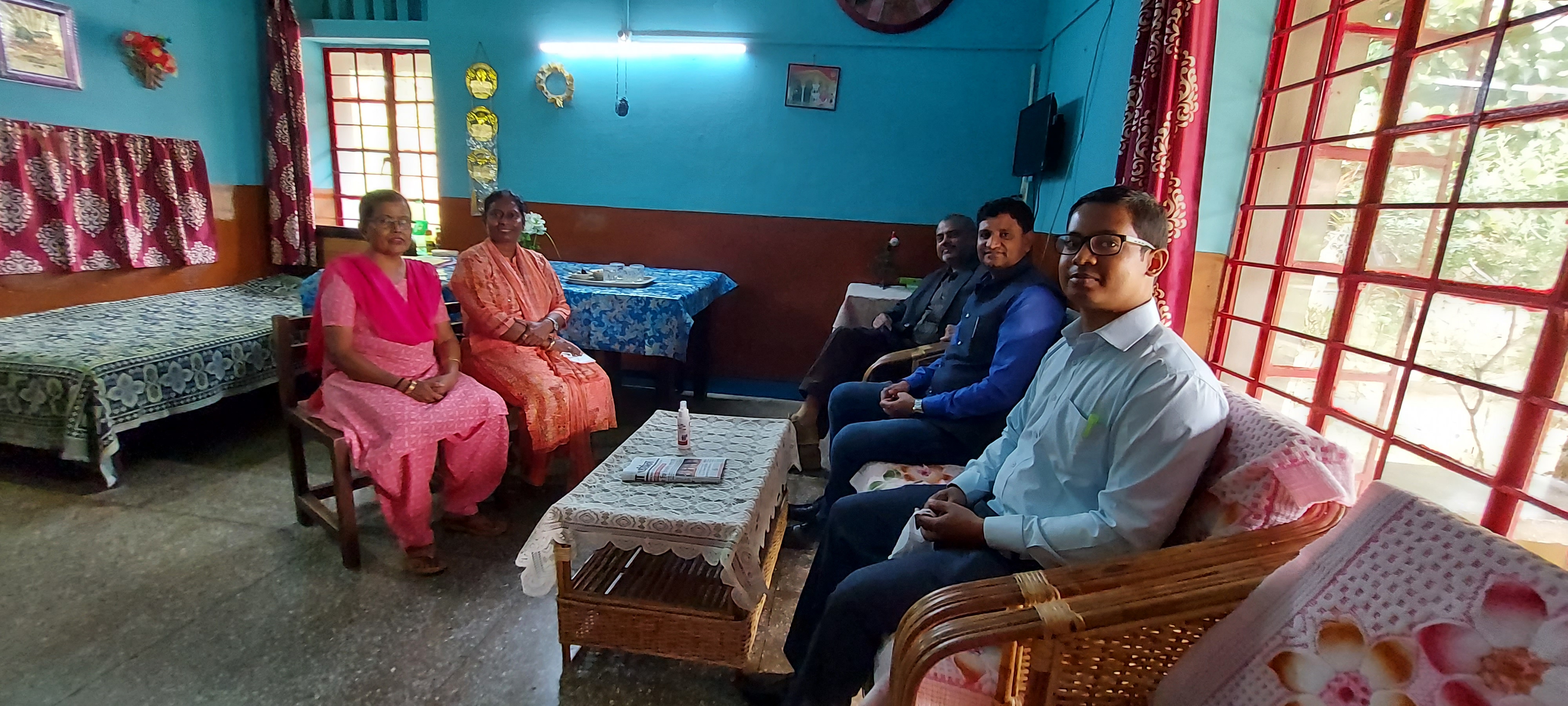 Image for ECGC officials on CSR project monitoring visit to ‘SOS Children’s Village at Guwahati.