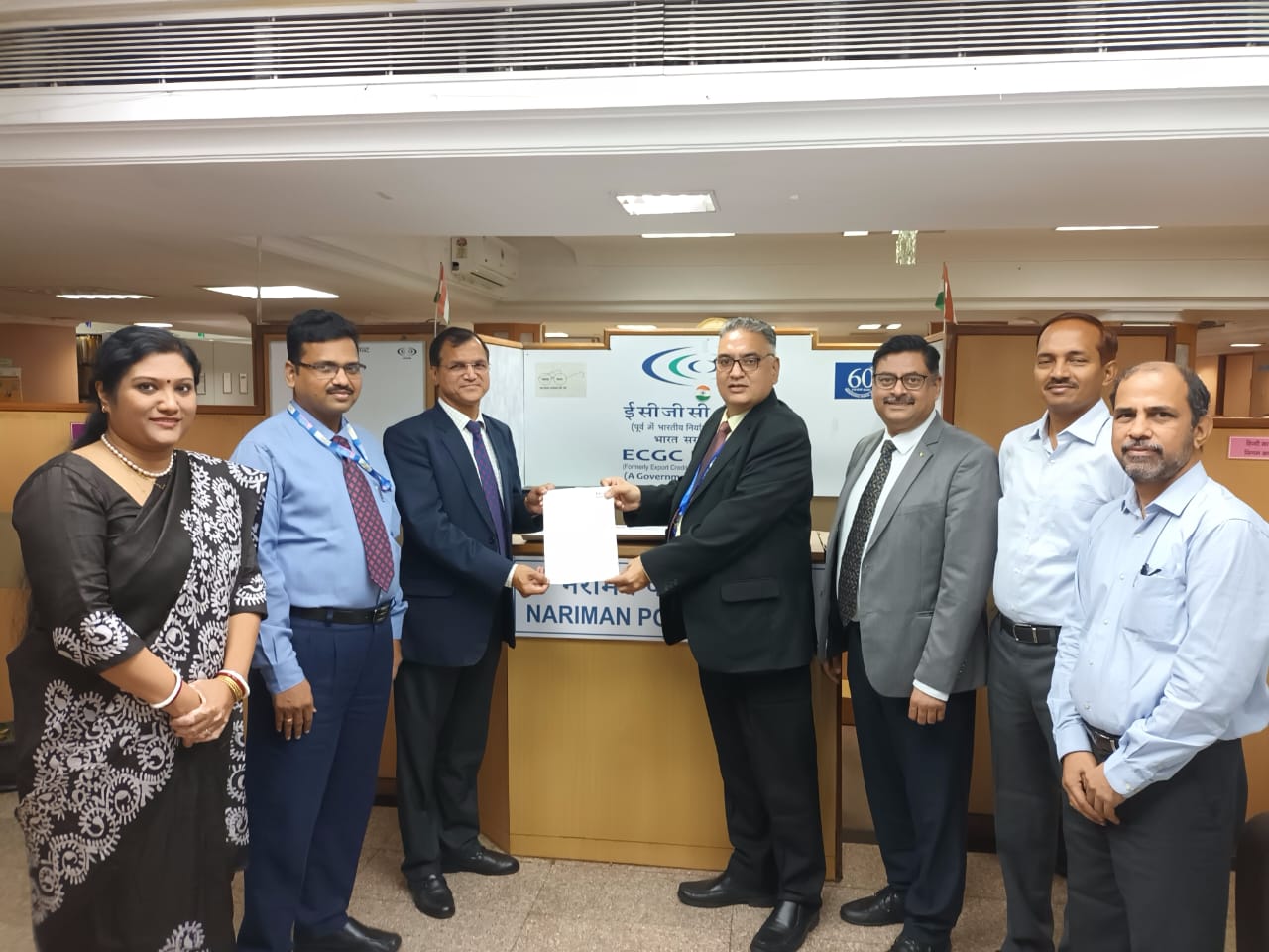 Image for Claim paid to Central Bank of India by Nariman Point BO.