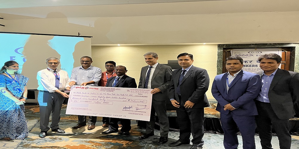 Image for ECGC Visakhapatnam has paid a claim of ₹ 14,84,12,900 to SBI Commercial Branch Visakhapatnam.