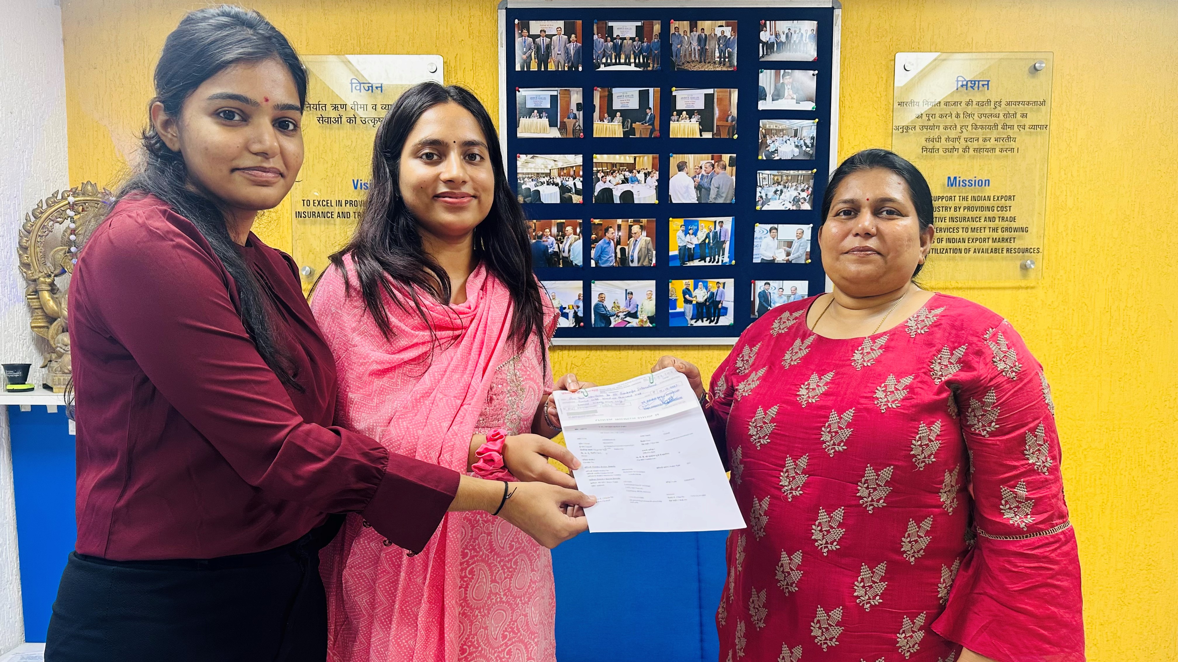 Image for Claim payment of ₹12.20 lakh to MSME entrepreneur of Gurukrupa International under SEC policy by Ahmedabad branch.