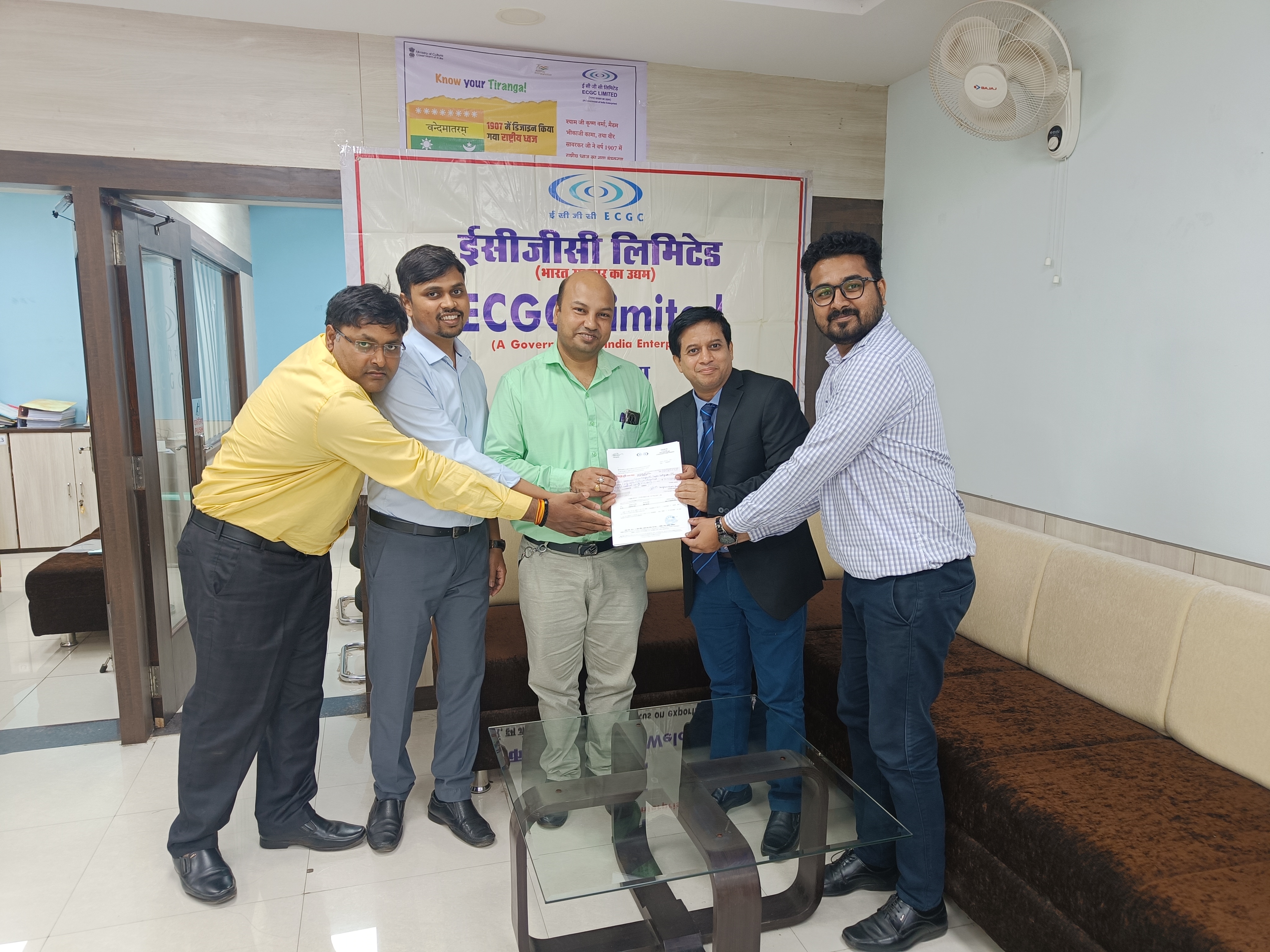 Image for ECGC Raipur Branch has made claim payment of Rs. 50,56,885.00/- under SCR Policy to our exporter M/s. SIMPLEX CASTINGS LTD.