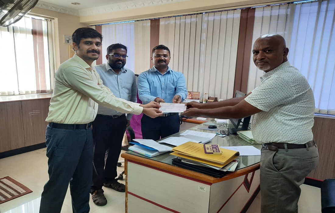 Image for Policy claim of Rs.43 lakhs settled by Salem Branch to Navayuga Stones on 30 Sept 2023.